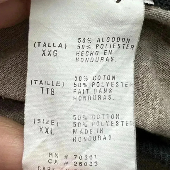 Vintage Grumpy Seven Dwarfs Disney Men's Ringer T-shirt SZ XXL Tan - Picture 7 of 10